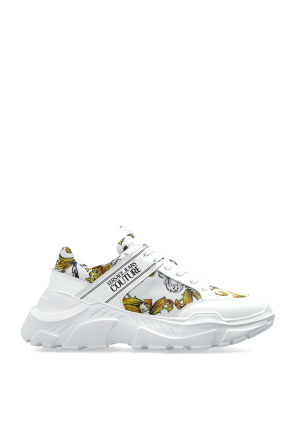 VERSACE JEANS 2022秋冬 バロックプリント ロゴショートレギンス org.jpg
